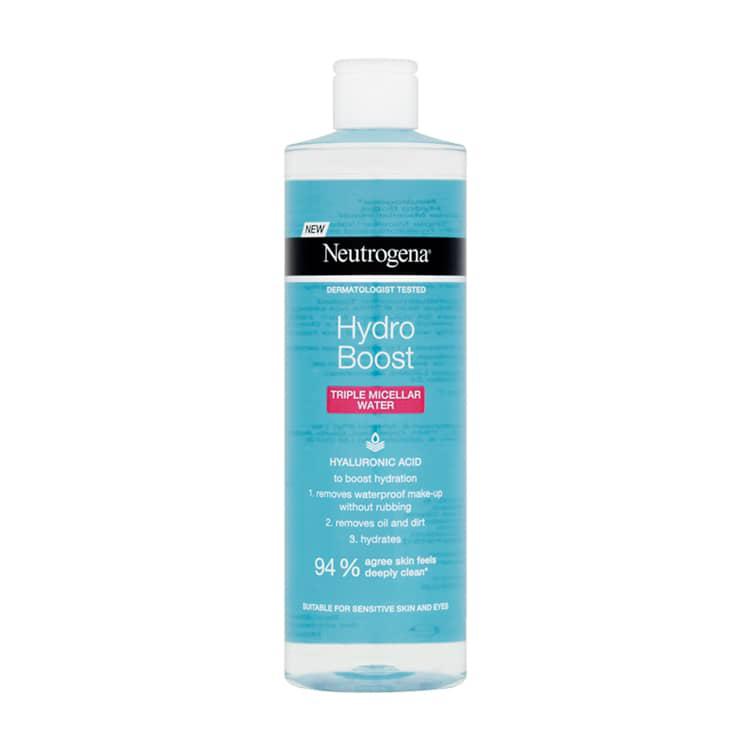 پاک کننده صورت (مسیلار واتر) Hydro Boost Triple Micellar Water نوتروژینا