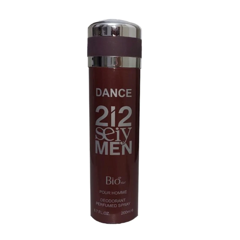 اسپری بدن مردانه بیو استار مدل ۲۱۲ حجم 200ml