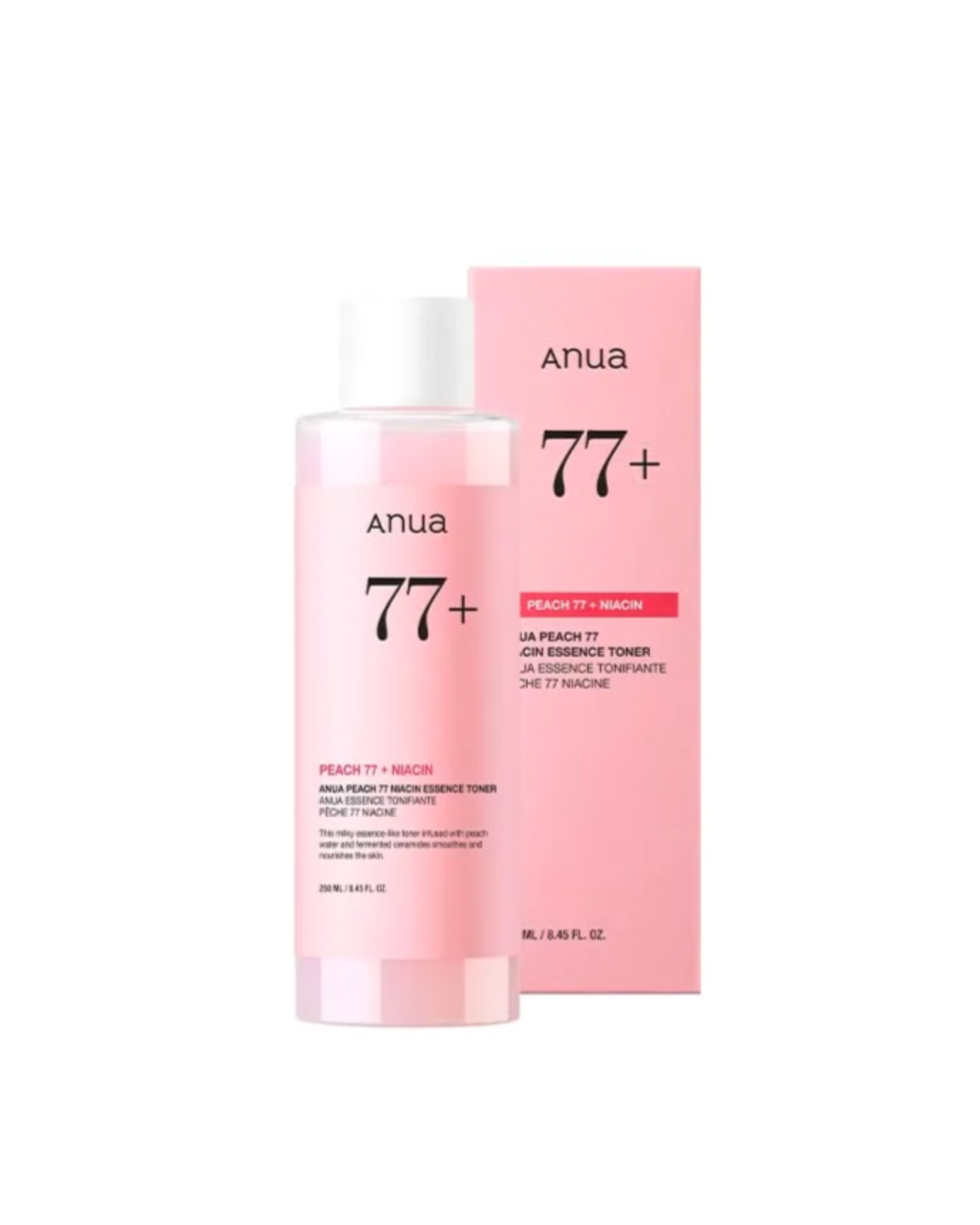 تونر اسنس هلو و نیاسین انوا : محصولی برای پوستی درخشان و شاداب Peach 77 Niacin Essence Toner Anua