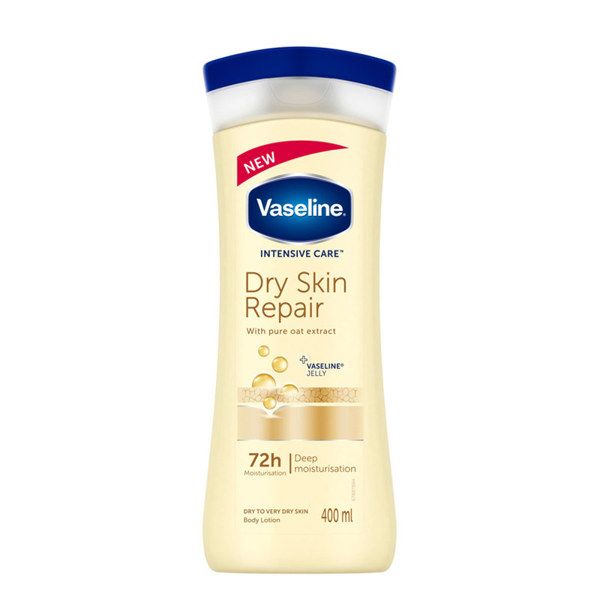 لوسیون بدن زرد وازلین مدلDry skin